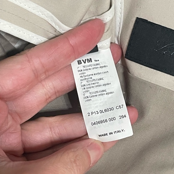 LES COPAINS Elegant Tan and Black Women's Blazer 3 Tone Textured 3/4 Sleeve 42 - Picture 8 of 9